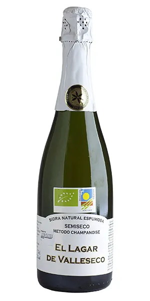 Botella de Sidra Espumosa Semiseca