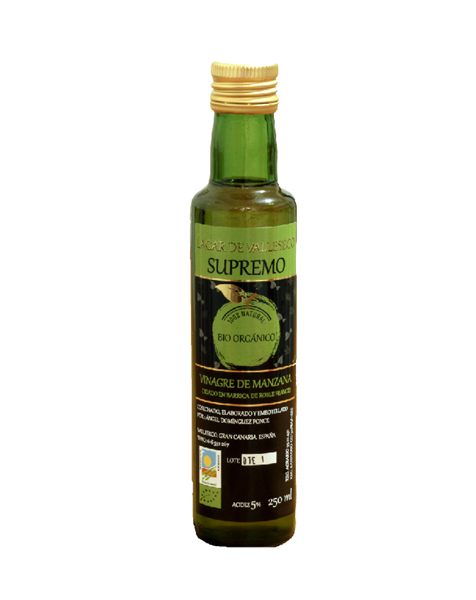 Vinagre de Manzana Ecológico El Lagar de Valleseco®